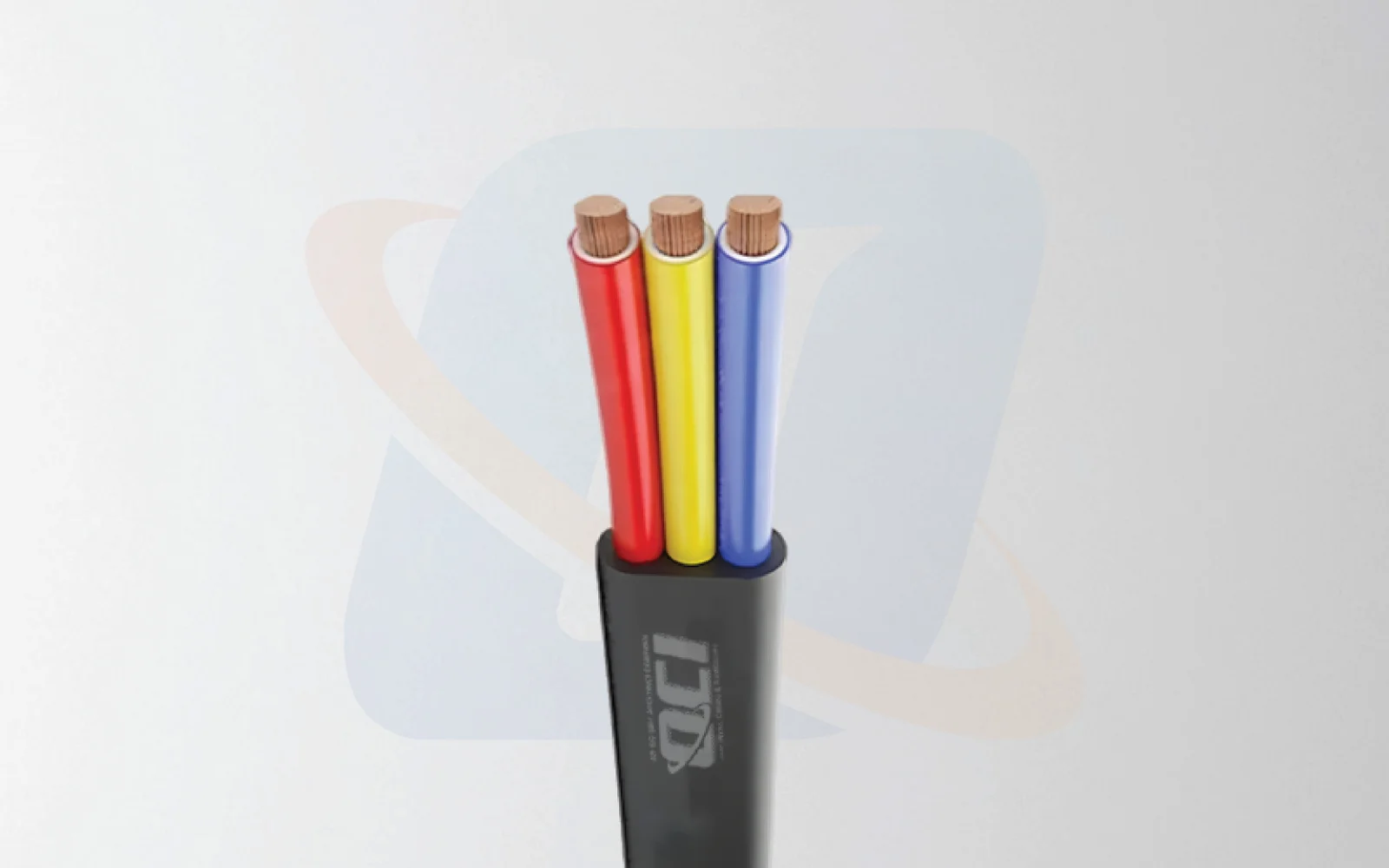 FLAT CABLE-OCI 3 Core Submersible Cable