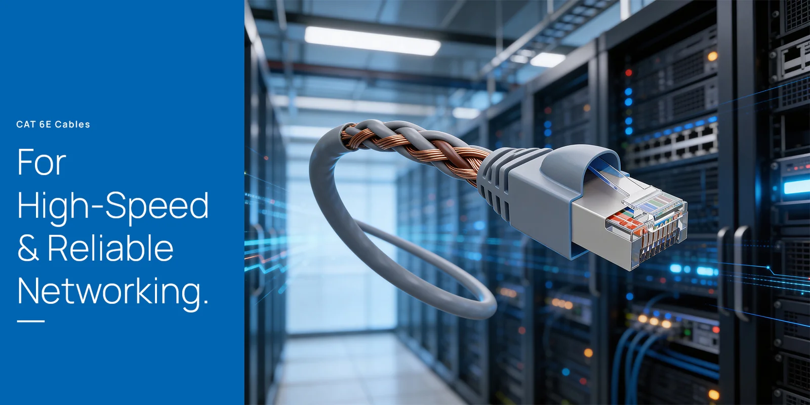 LAN CABLE-CAT 6E Cables